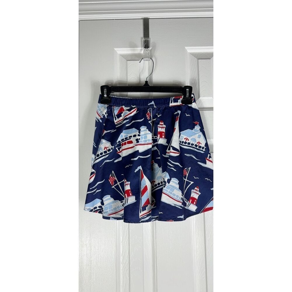 Classic Prep Girls Nantucket Skirt Size L 10-12